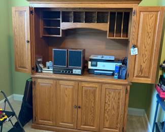 computer armoire