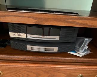 bose with cd player and accessories