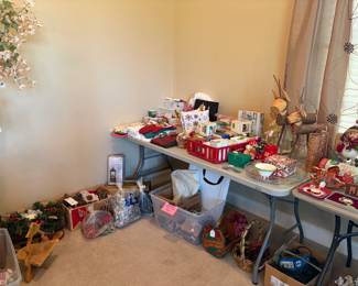 Christmas decor, Hallmark ornaments, shiny brite ornaments