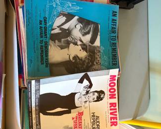 beautiful collection of sheet music from many eras!