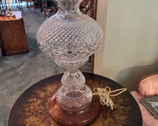 Waterford crystal lamp