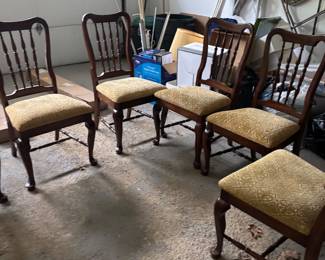 Vintage Mahogany chairs and table