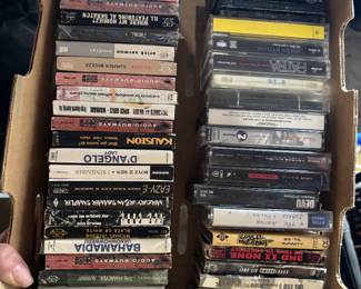 r&b cassette tape collection. selling as one lot. 
