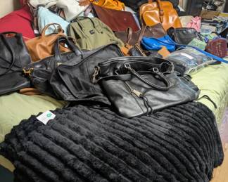 Sleep Number beds and Coach purses 