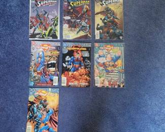 189  Superman The Man of Steel Comic Book Lot  7 Comics