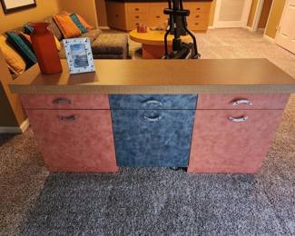 37  CustomBuilt Buffet  Server  Statement Piece  Solid Wood