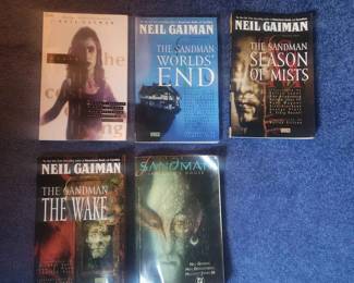 161  Neil Gaiman The Sandman Graphic Novels Lot