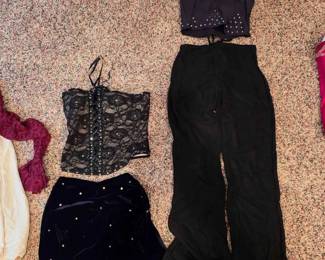 110  Assorted Dance Costumes and Performance Wear