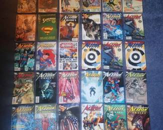 154  DC Action Comics Superman Lot