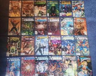 153  DC Comics Infinite Crisis Bludhaven Superman Comic Book Lot