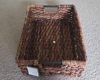 44  Threshold Handcrafted Abaca Storage Basket