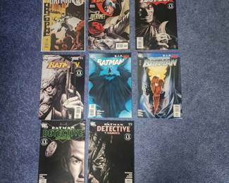 186  Batman Comic Book Lot 9 Comics
