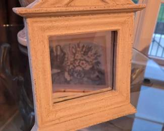 57  Shabby Chic Pediment Mirror