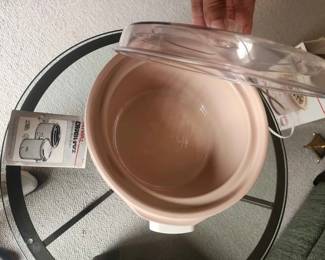 24  Rival CrockPot Slow Cooker Stoneware w Manual