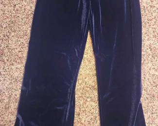 133  Karan Vanetz Navy Blue Velvet 2Piece Set