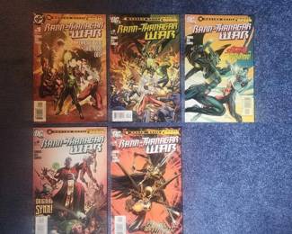 158  DC Comics RannThanagar War Issues 15 Set