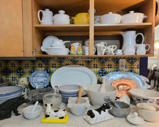 Noritake and mortar and pestles