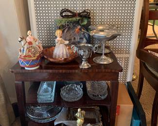 Various ceramics and crystal