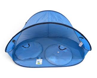 Two Blue Crane PopUp Sun Shelters, One Sealed