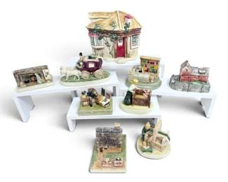 Vintage Sebastian Handcast Handpainted Miniature Figurines