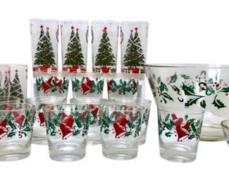 Holiday Glassware Set