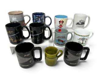 Printed Ceramic Mugs Disney, Skunk Works, More
