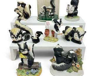 Skunk Figurines