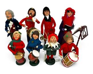 Byers Choice The Carolers Christmas Band Dolls