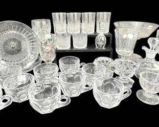 Waterford Wine Glass, UV Reactive Glassware and More