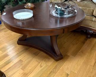 Round Coffee table in living room