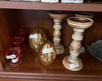 Candle holders and more