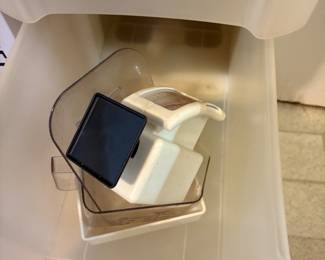 Miscellaneous items in container