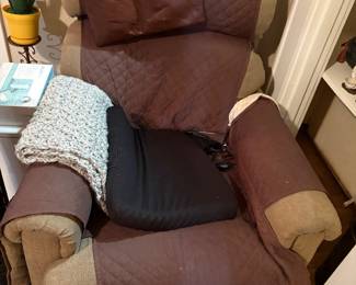 Recliner with cover