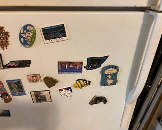 Refrigerator is not for sale - but lots of magnets available