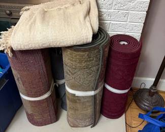 More area rugs in living room