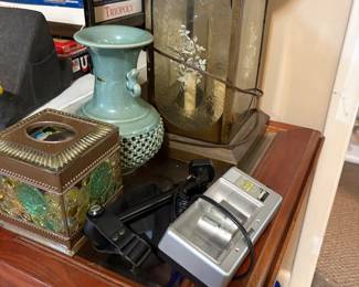 Items on table