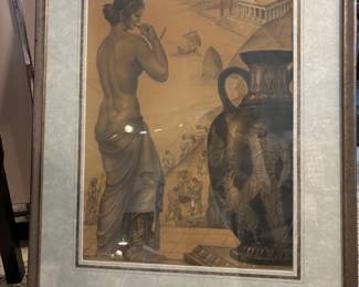 Charcoal Original Framed Art Work