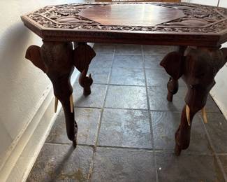 Carved Table