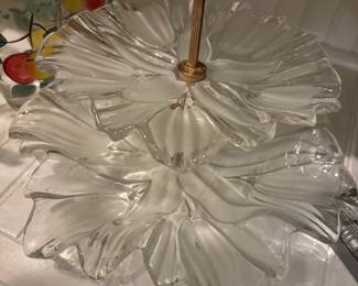 Crystal Serving tray