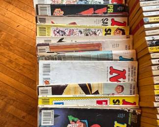 Collection of Vintage MAD Magazine Issues, including MAD #208 (July 1979)