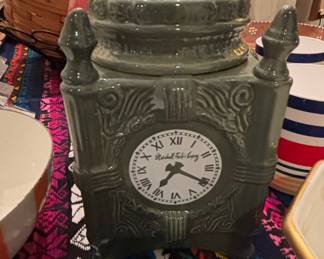 Marshall Field's Clock Tower Cookie Jar