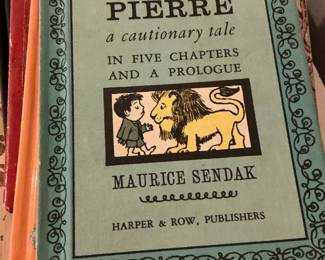 Pierre: A Cautionary Tale in Five Chapters and a Prologue by Maurice Sendak (1962 First Edition)