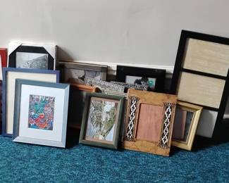 Assorted Decorative Picture Frames