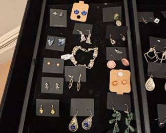 Assorted Estate Fashion and Sterling Silver Earrings