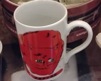Andy Warhol "Sam the Cat" Mug