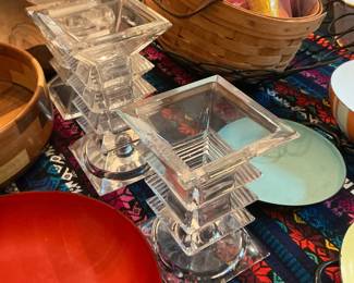 Baccarat Harcourt Square Candlesticks