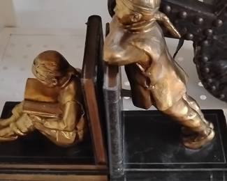 Ronson Art Deco "Chinese Children" Bookends