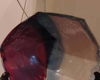Studio Pottery Hexagonal Platter by John Shedd