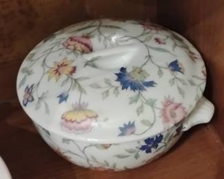 Royale Limoges Adriana Pattern Covered Vegetable Dish