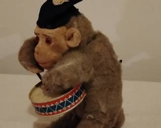 Vintage Max Carl Mechanical Monkey Toys
